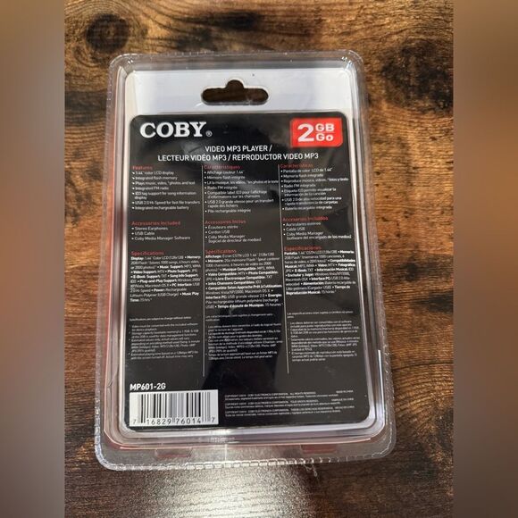 Coby 2GB Video MP3 Player - Picture 2 of 2